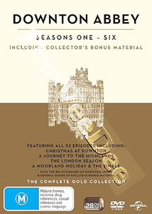 Downton Abbey |Complete Series 1-6 |   DVD